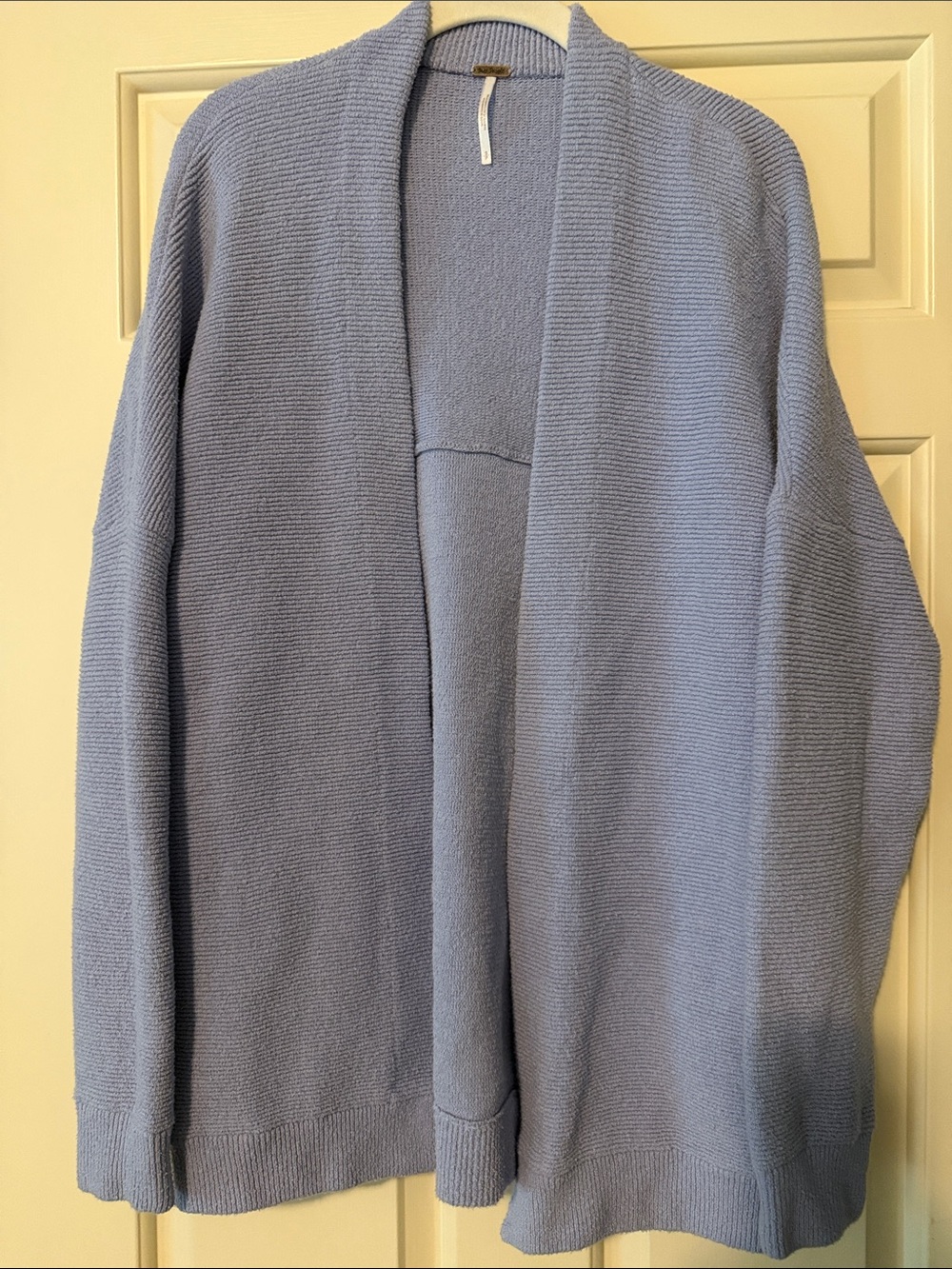 Free People Light purple Open-Front Cardigan